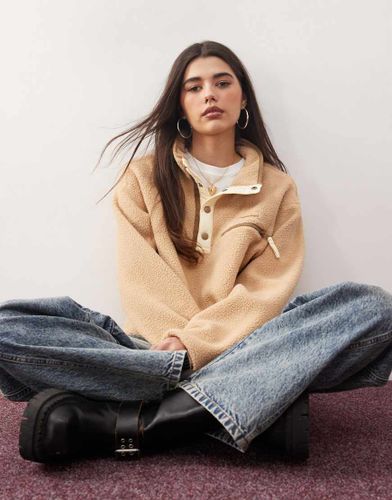 Helvetia II - Polaire courte à demi-patte de boutons-pression - Beige - Columbia - Modalova