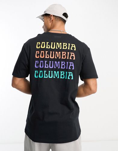 Unionville - T-shirt nera - In esclusiva per ASOS - Columbia - Modalova