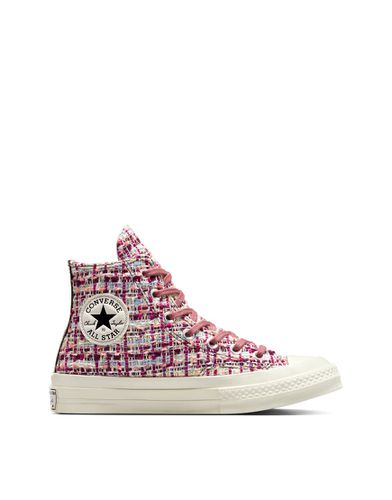 Chuck 70 Hi - Sneakers alte in tweed brillante color orchid abyss/legend berry - Converse - Modalova