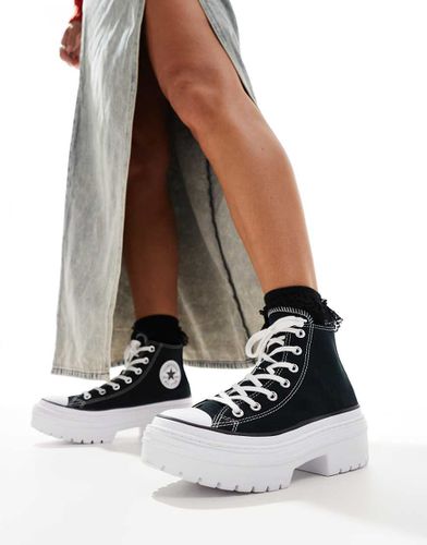 Chuck Taylor All Star Lugged - Scarpe alte con tacco nere - Converse - Modalova