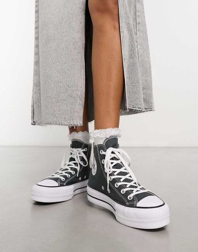 Chuck Taylor All Star Lift Hi - Sneakers alte grigio scuro - Converse - Modalova