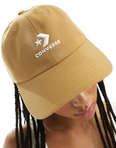 Lockup SC - Cappello con visiera color cuoio - Converse - Modalova