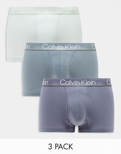 Modern Cotton - Confezione da 3 paia di boxer aderenti elasticizzati - Calvin Klein - Modalova