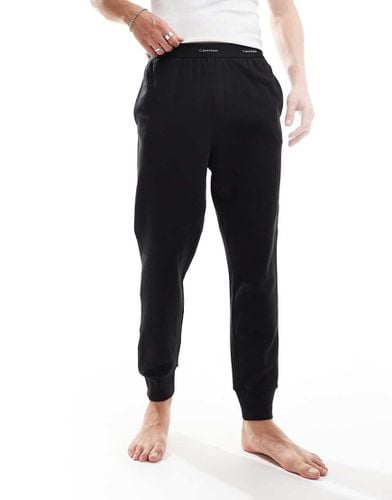 Modern Cotton - Joggers da casa neri con logo in vita - Calvin Klein - Modalova