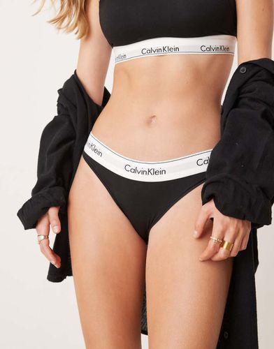 Modern Cotton - Slip stile bikini neri - Calvin Klein - Modalova