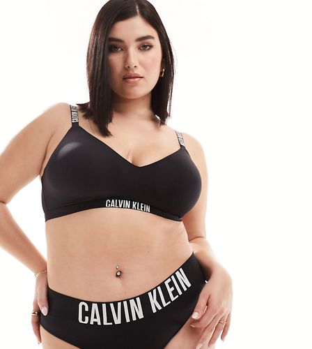 Curve - Intense Power - Brassière nera leggermente foderata - Calvin Klein - Modalova