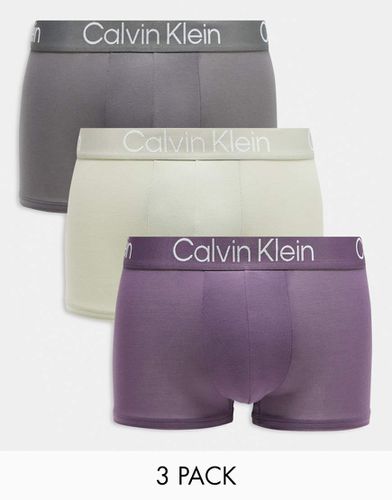 Confezione da 3 boxer aderenti ultra morbidi - Calvin Klein - Modalova