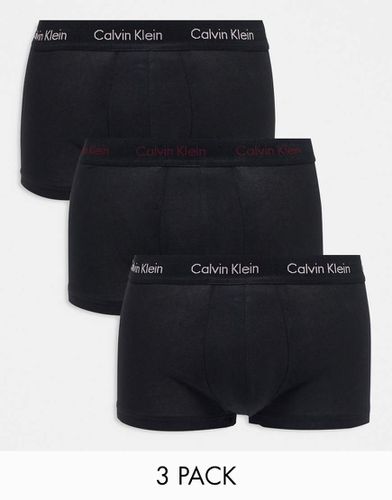 Cotton Stretch - Confezione da 3 boxer aderenti vita bassa - Calvin Klein - Modalova