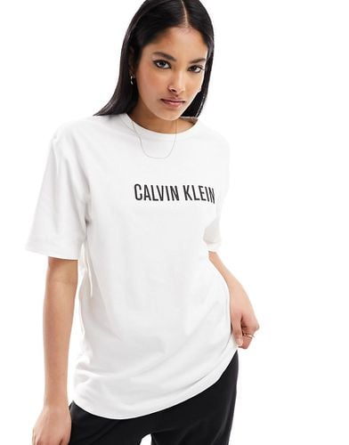 Intense Power - T-shirt girocollo da casa bianca - Calvin Klein - Modalova