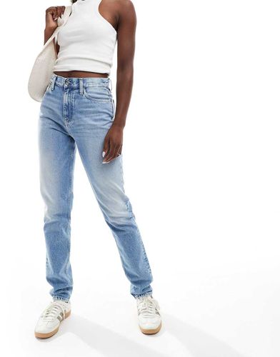 Mom jeans lavaggio chiaro - Calvin Klein Jeans - Modalova