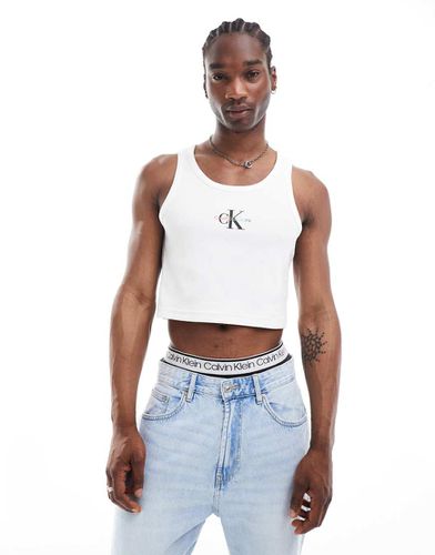 Pride - Top senza maniche con monogramma del logo - Calvin Klein Jeans - Modalova