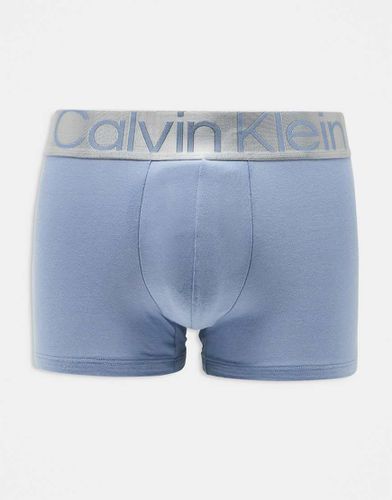 Steel - Confezione da 3 boxer aderenti grigi/blu - Calvin Klein - Modalova