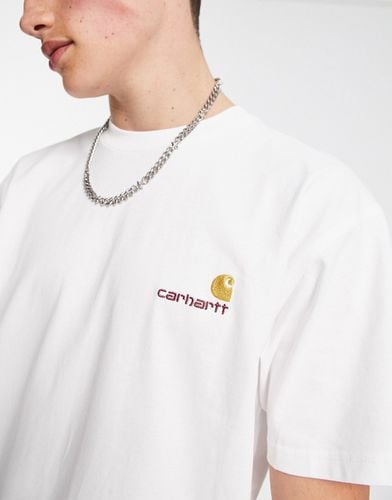American Script - T-Shirt ampia bianca - Carhartt WIP - Modalova
