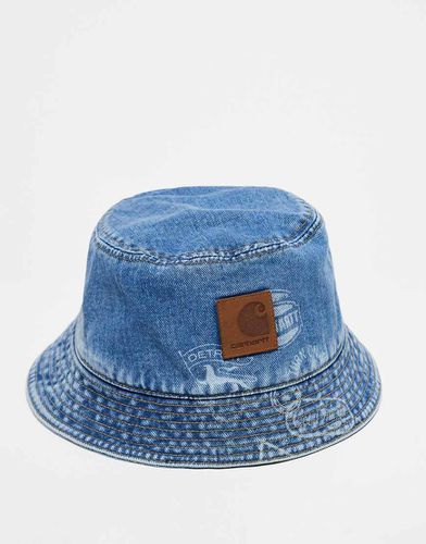 Cappello da pescatore unisex in denim con stampa - Carhartt WIP - Modalova