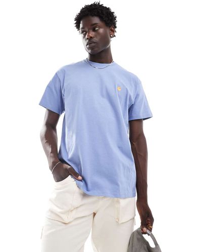 Carhartt WIP - Chase - T-shirt blu - Carhartt WIP - Modalova