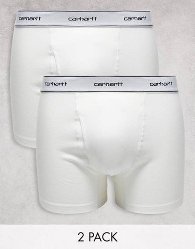 Confezione da 2 paia di boxer aderenti bianchi - Carhartt WIP - Modalova