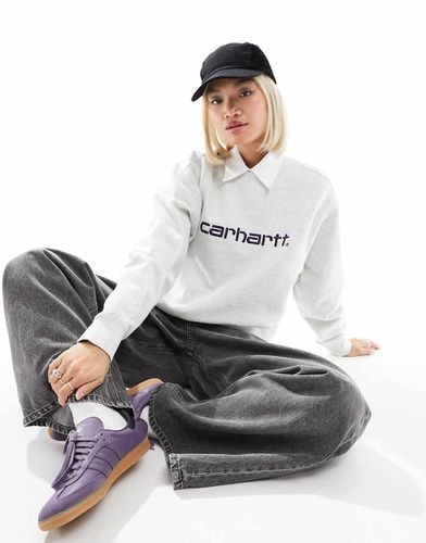 Carhartt WIP - Felpa grigia-Grigio - Carhartt WIP - Modalova