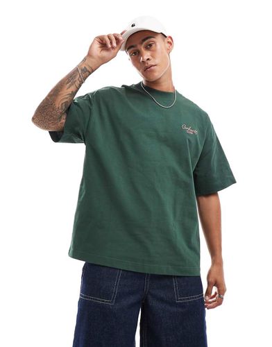 T-shirt kaki con logo - Carhartt WIP - Modalova