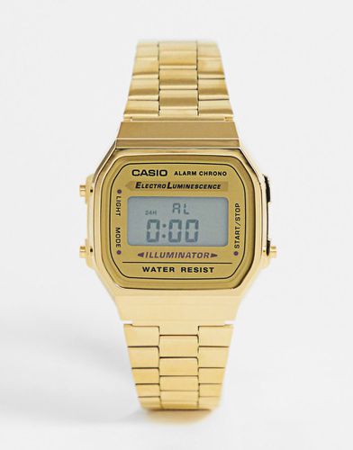 A168WG-9EF - Orologio digitale placcato - Casio - Modalova