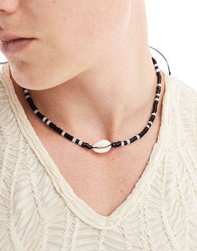 Collana con perline nere e conchiglia - Classics 77 - Modalova