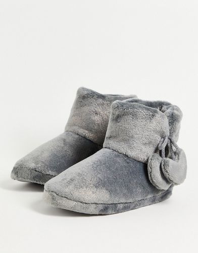 Pantofole a stivaletto comode, con cuori brillanti, colore - Ann Summers - Modalova