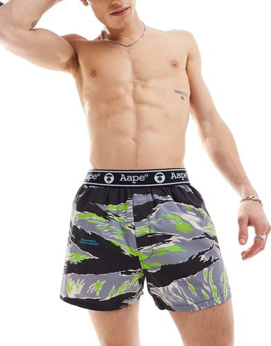 Aape By A Bathing Ape - Boxer con stampa mimetica - AAPE BY A BATHING APE® - Modalova