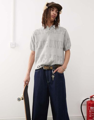 Aape by A Bathing Ape - Polo en maille à logo monogramme - clair - Aape By A Bathing Ape® - Modalova