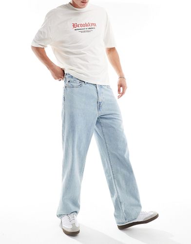 Jeans ampi leggeri vintage lavaggio chiaro - Abercrombie & Fitch - Modalova