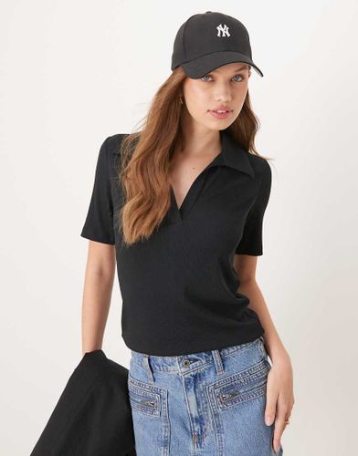 Polo à décolleté en V - Abercrombie & Fitch - Modalova