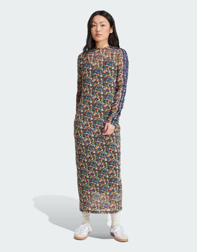 X Liberty London - Robe longue en tulle - /indigo - Adidas Originals - Modalova