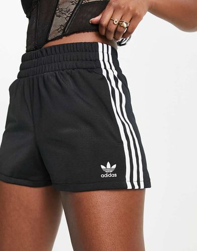 Adicolor - Pantaloncini vita alta con tre strisce neri - adidas Originals - Modalova