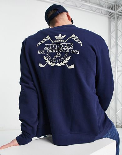 Cardigan con stemma stile college del logo - adidas Originals - Modalova
