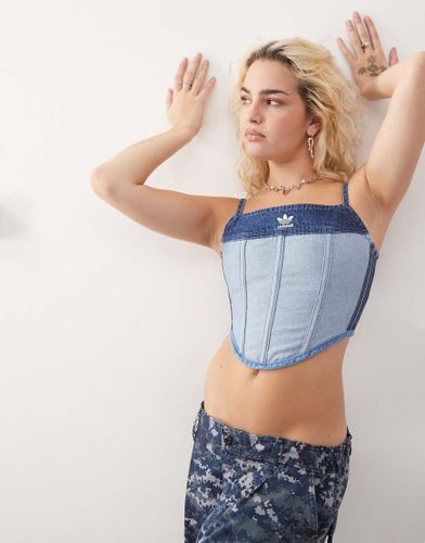 Corsetto in denim - adidas Originals - Modalova