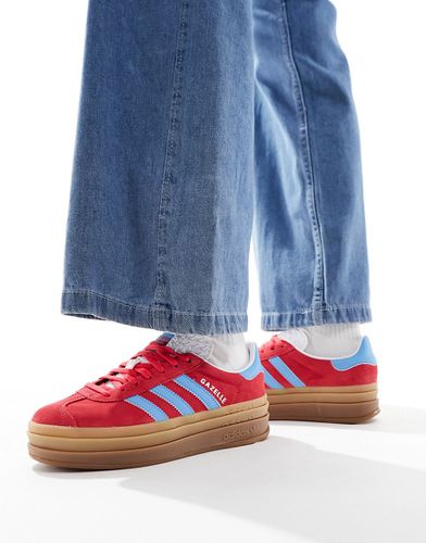 Gazelle Bold - Sneakers rosse e blu - adidas Originals - Modalova