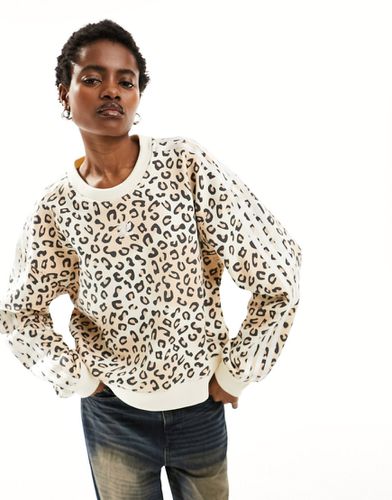 Leopard Luxe - Felpa con stampa leopardata - adidas Originals - Modalova