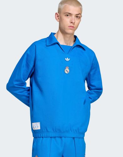 Real Madrid Terrace Icons - Top d'entraînement - /blanc - Adidas Originals - Modalova