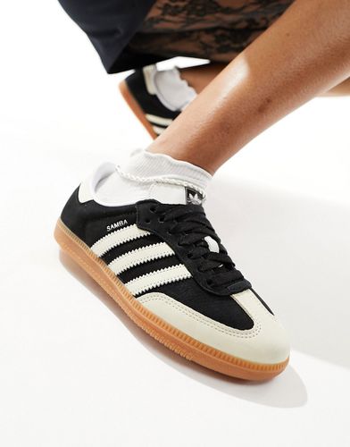 Samba OG - Sneakers nere e beige in camoscio - adidas Originals - Modalova