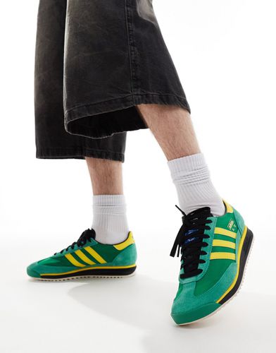 SL 72 RS - Sneakers verdi e gialle - adidas Originals - Modalova