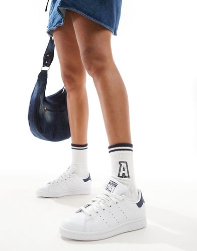 Stan Smith - Sneakers bianche e blu navy - adidas Originals - Modalova