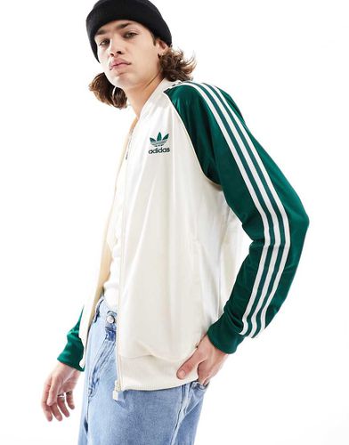 Superstar - Giacca sportiva sporco e verde - adidas Originals - Modalova