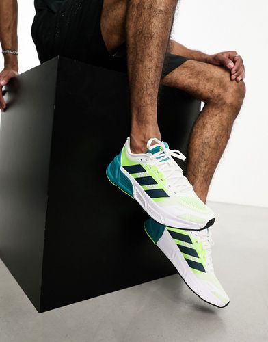 Adidas - Running Questar 2 - Sneakers bianche e verdi - adidas performance - Modalova