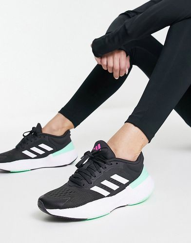 Adidas - Running Response Super 3.0 - Sneakers nere e verdi - adidas performance - Modalova