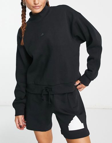 Adidas - Sportswear All Season - Felpa nera accollata - adidas performance - Modalova
