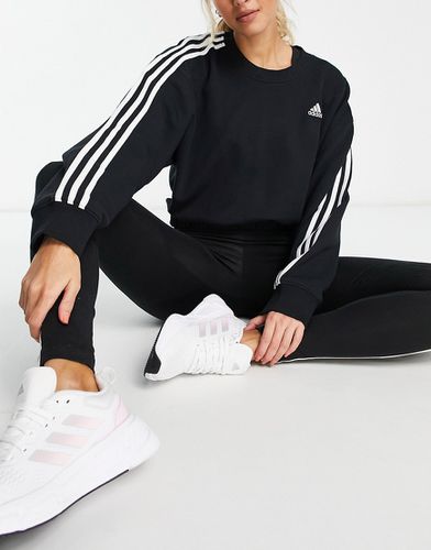 Adidas - Sportswear Essentials - Felpa nera - adidas performance - Modalova