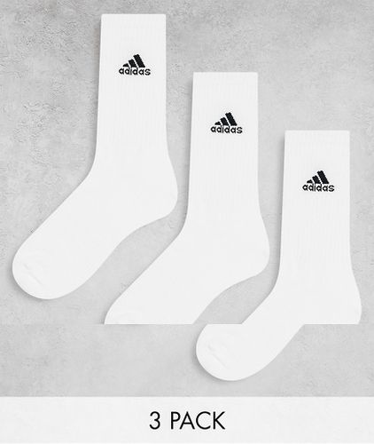 Adidas - Training - Confezione da 3 paia di calzini bianchi - adidas performance - Modalova