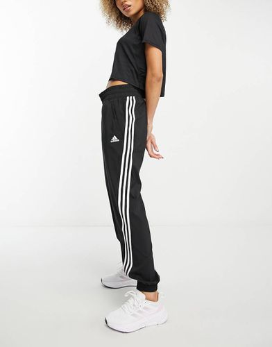 Adidas - Training Train Icons - Joggers neri con 3 strisce - adidas performance - Modalova