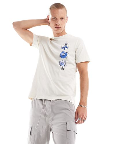 Adidas - Trio - Maglietta bianca con stampa grafica - adidas performance - Modalova
