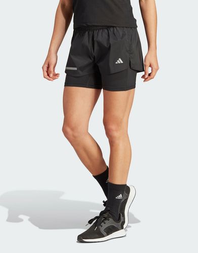 Adidas - Ultimate - Pantaloncini due in uno neri - adidas performance - Modalova