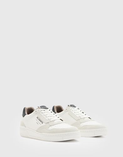 Regan - Baskets basses en cuir - Blanc - Allsaints - Modalova
