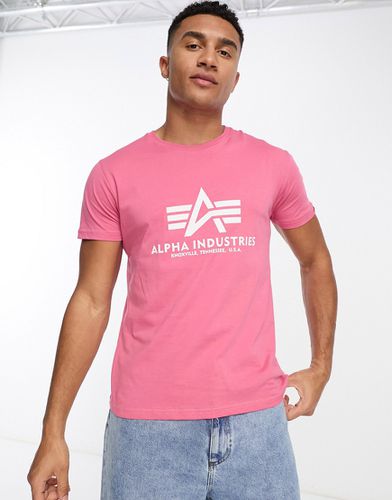T-shirt basic con logo - Alpha Industries - Modalova